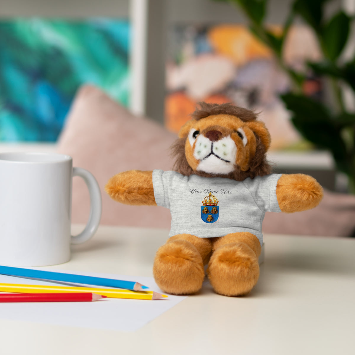Dalmatian Lion — King of The Adriatic Plush Toy Gift for Kids & Keepsake