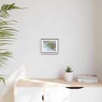 1914 Dalmatia, Bosnia, and Herzegovina Map Matte Canvas With Frame