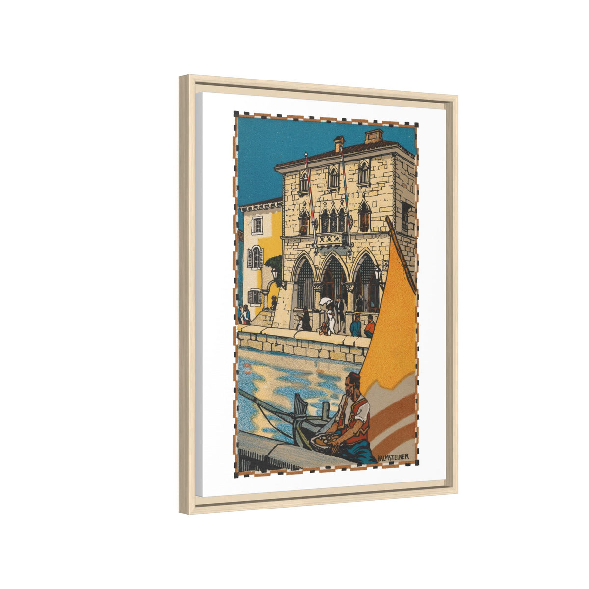 Old Dalmatia Split Poster