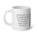 Global Betterment Mug — Vintage Nautical Warfare Illustration Coffee Cup
