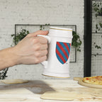 Dubrovnik Noble Families Beer Stein - Sorgo, Bošković, and Ancient Ragusan arms
