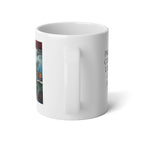 Global Betterment Mug — Vintage Nautical Warfare Illustration Coffee Cup
