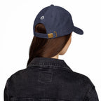Three Lions Embroidered Corduroy Dad Hat