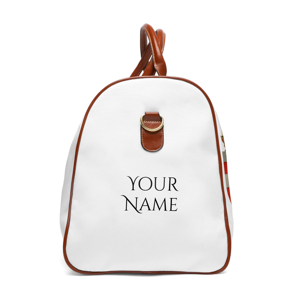 Customizable Weekender Bag — Vintage Austro Hungarian Duffel