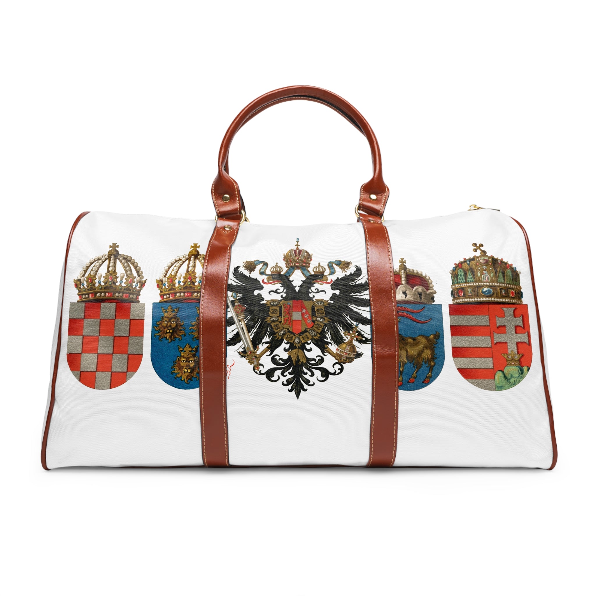 Customizable Weekender Bag — Vintage Austro Hungarian Duffel