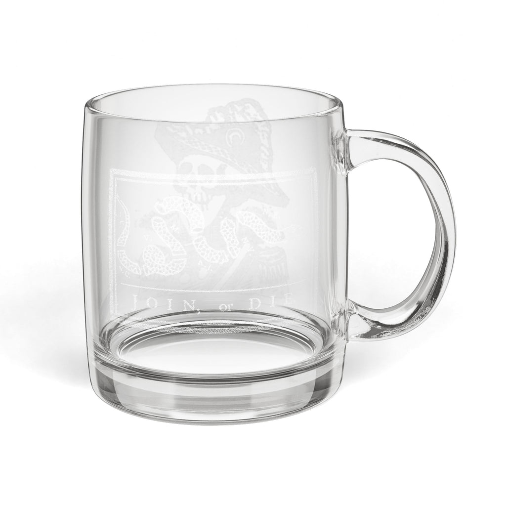 Your Choice Coffee Mug - Gadsen Flag And Skeleton Sailor Design, 12.25 oz