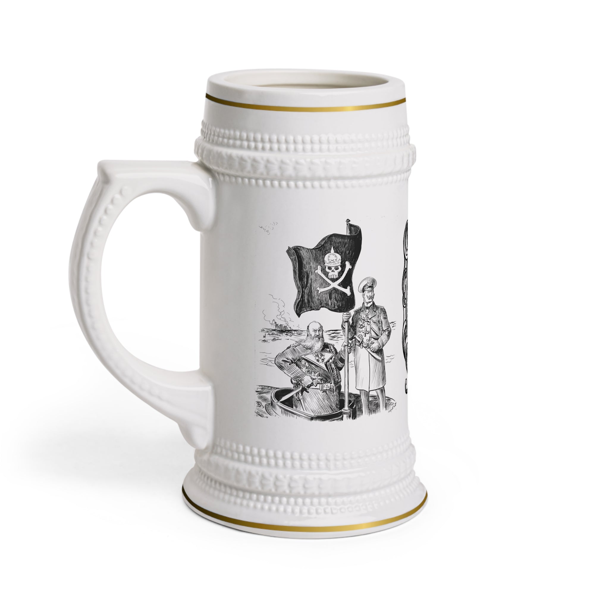 Terror Of The Waves Beer Stein