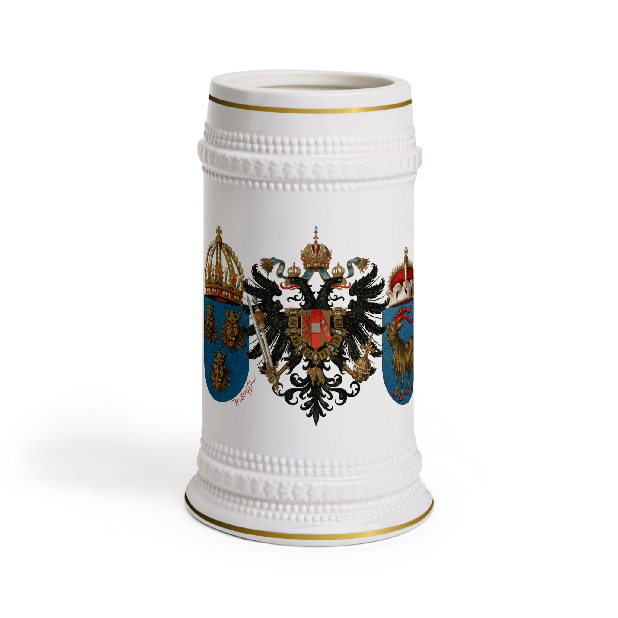 Crests Of The Coast Beer Stein