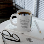 Global Betterment Mug — Vintage Nautical Warfare Illustration Coffee Cup