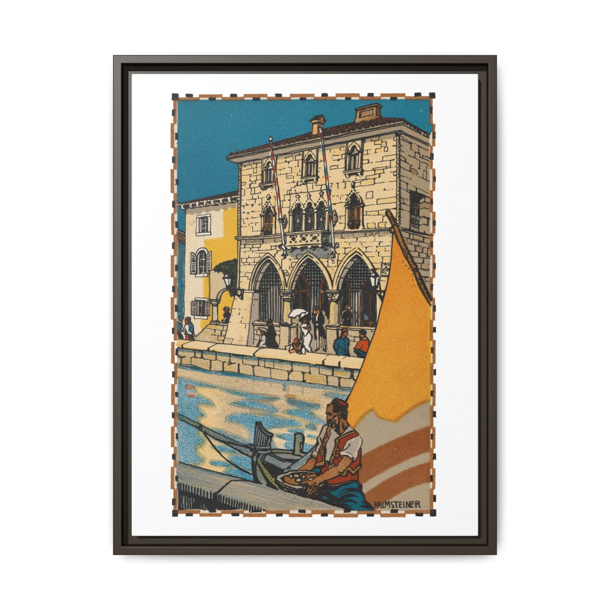 Old Dalmatia Split Poster