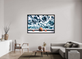 64.6 x 43″, Framed Canvas Print Ferry To Korcula