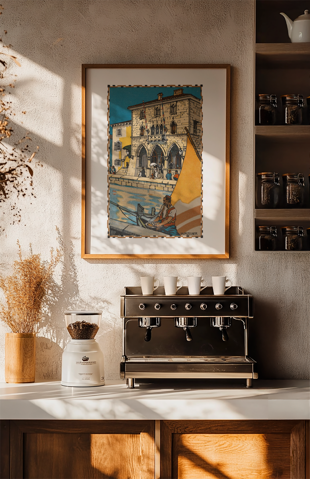 Old Dalmatia Split Poster