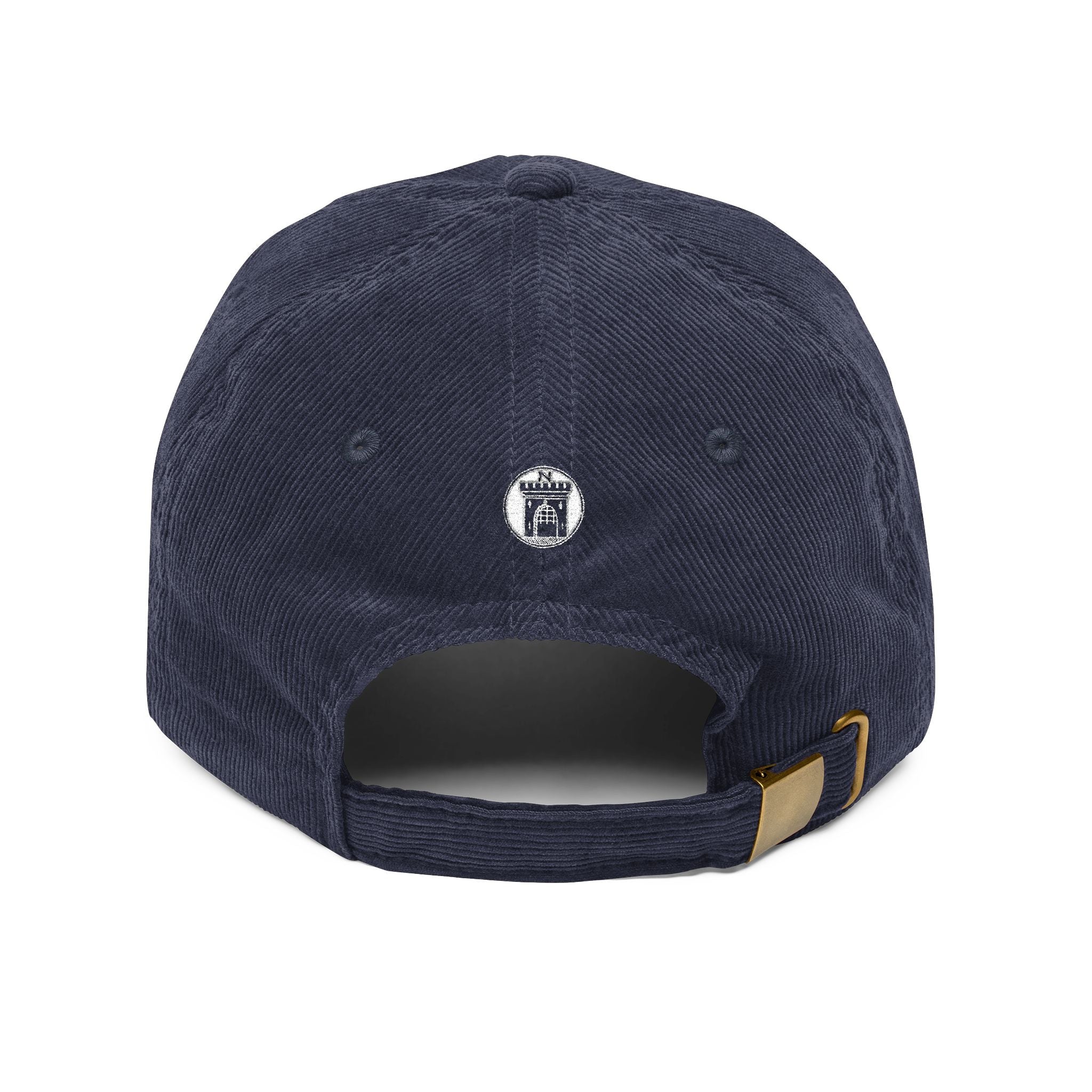 Three Lions Embroidered Corduroy Dad Hat