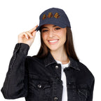 Three Lions Embroidered Corduroy Dad Hat