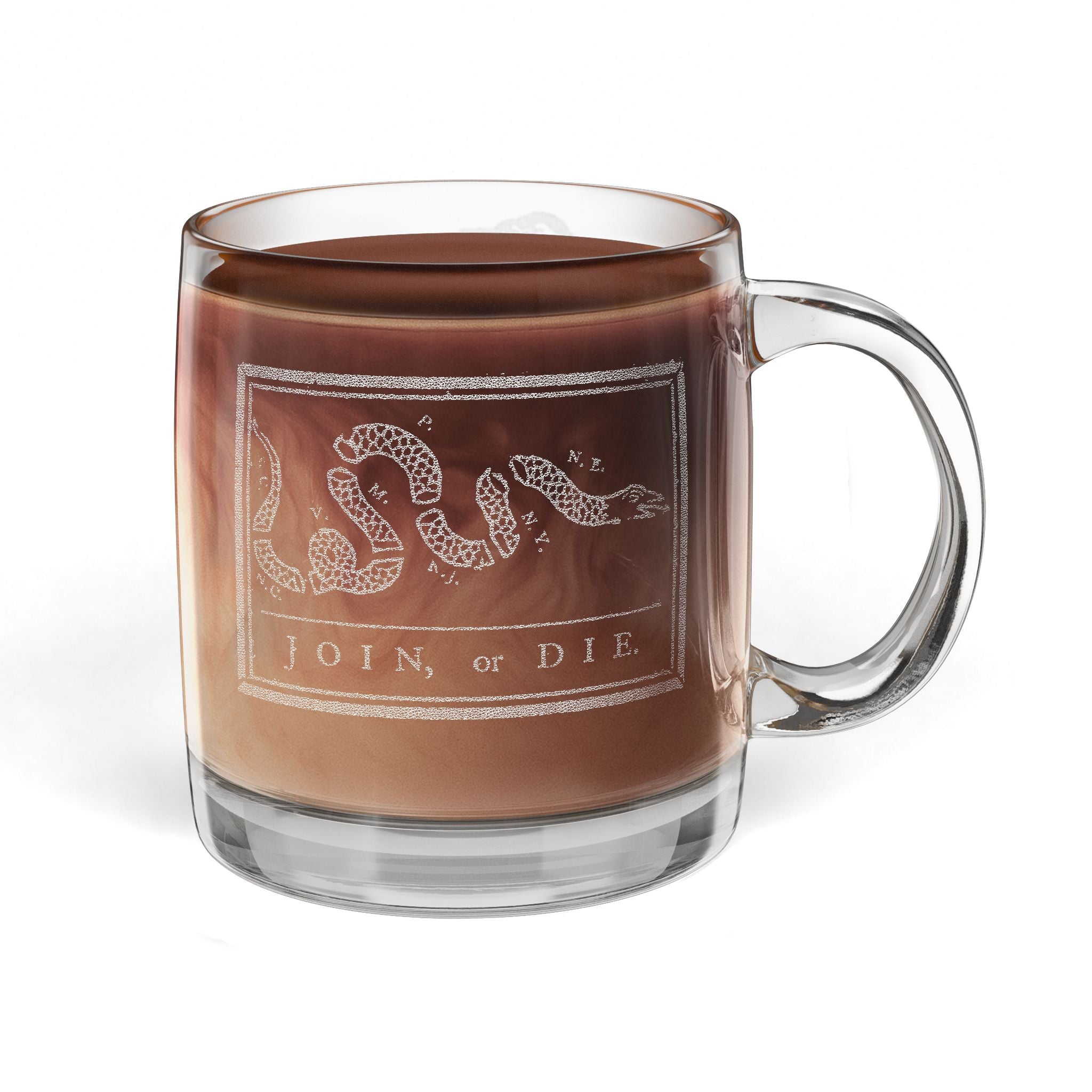 Your Choice Coffee Mug - Gadsen Flag And Skeleton Sailor Design, 12.25 oz