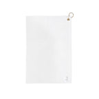 Vintage World Map Golf Towel — with Grommet Loop