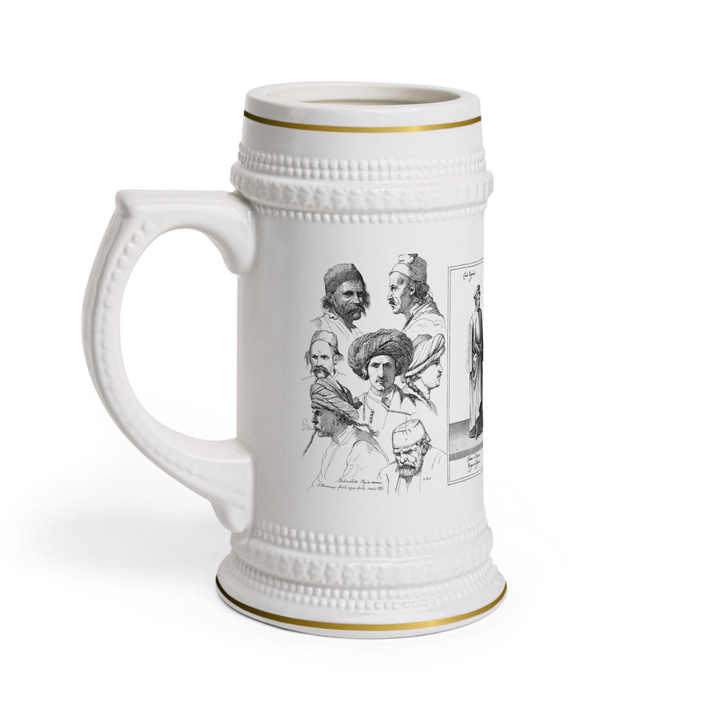 Dalmatian Anthropology Beer Stein