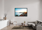 58.6 x 39″, Framed Canvas Print Ragusa