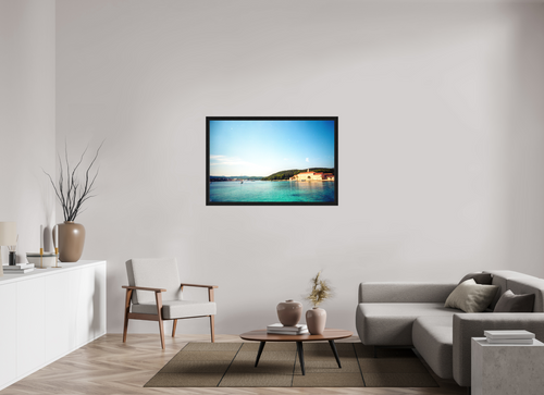 47.4 x 31″, Framed Canvas Print Badija