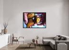 64.6 x 43″, Framed Canvas Print Dida
